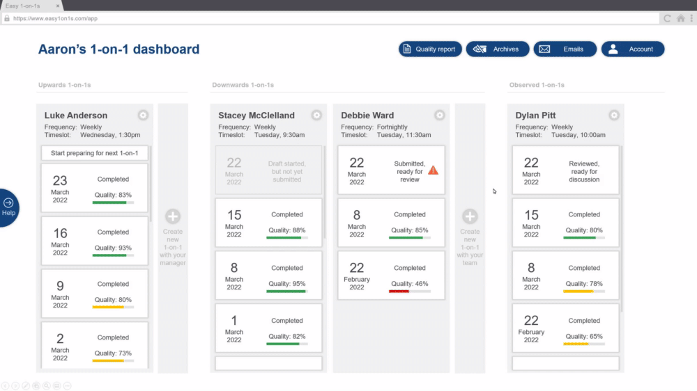 Demo video of speedy user onboarding